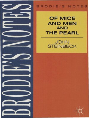 cover image of Steinbeck: Of Mice and Men